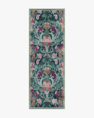 Flourish Teal Rug by Liberty