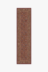 Bellflowers Amber Red Rug by Morris & Co.