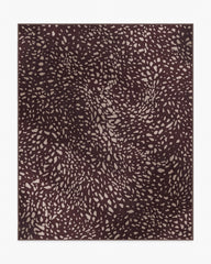 Fawn Burgundy Rug