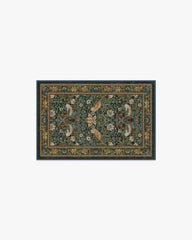 Strawberry Thief Indigo Rug by Morris & Co.