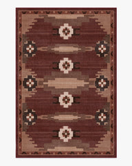 Annika Rust Red Rug