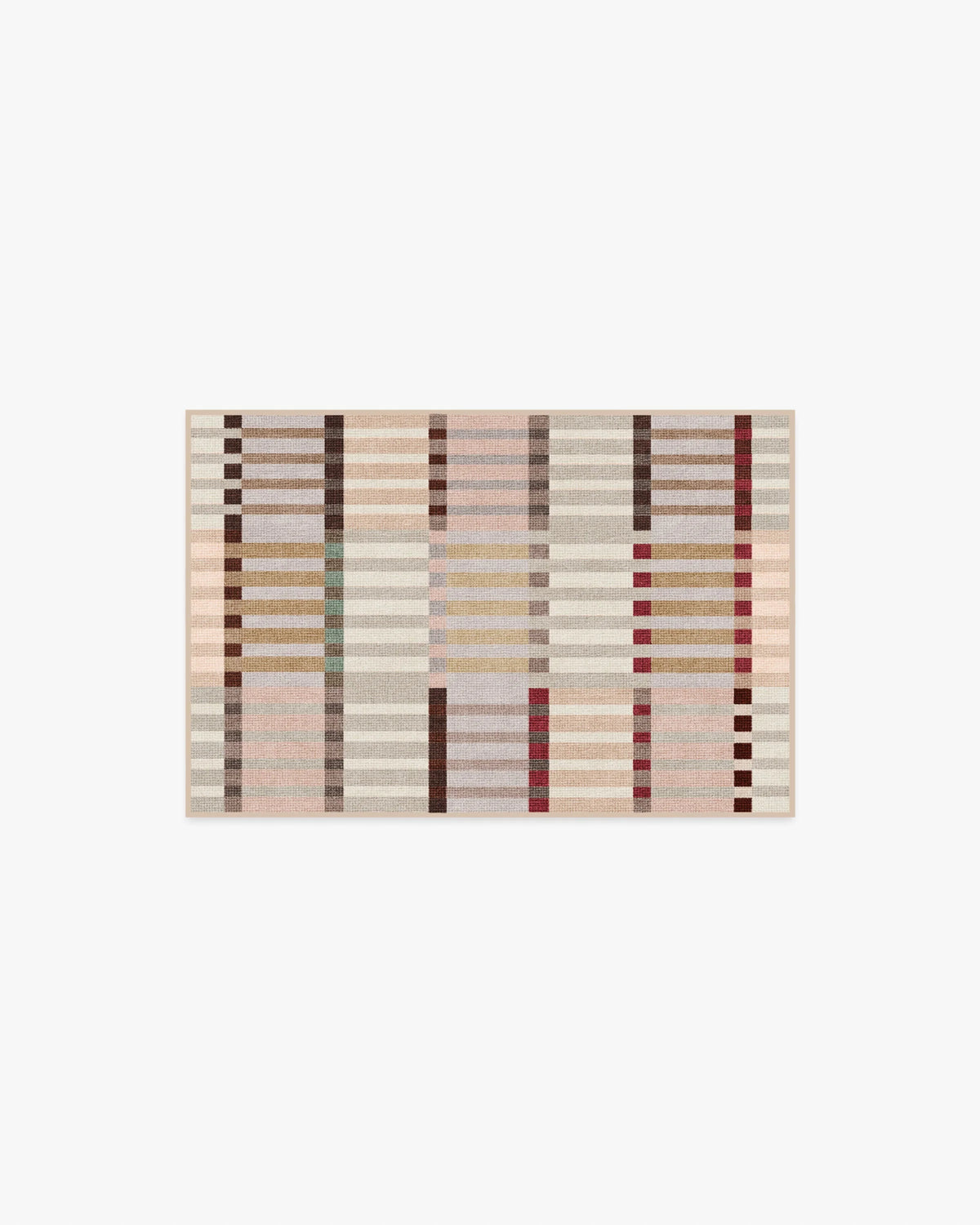 Quincy Natural Multicolor Flatwoven Rug