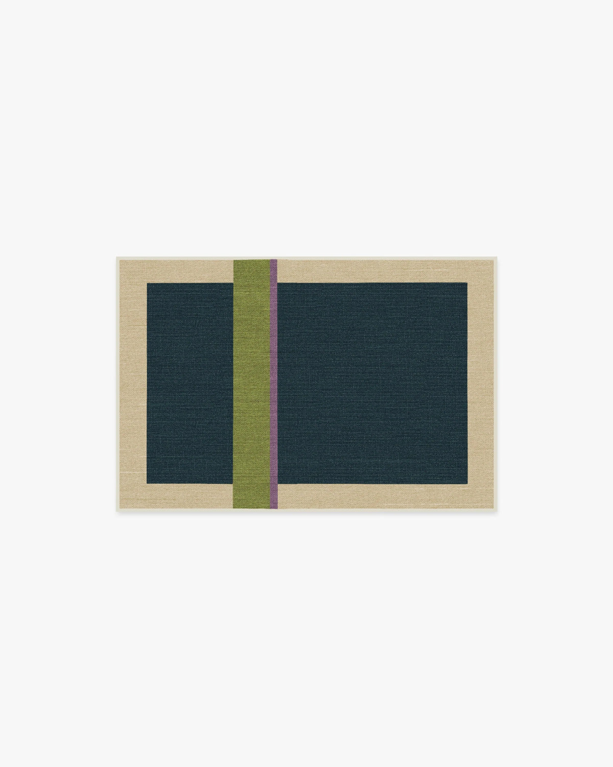 Breakout Teal & Chartreuse Rug by Architectural Digest