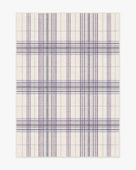Beckett Blue & Red Rug