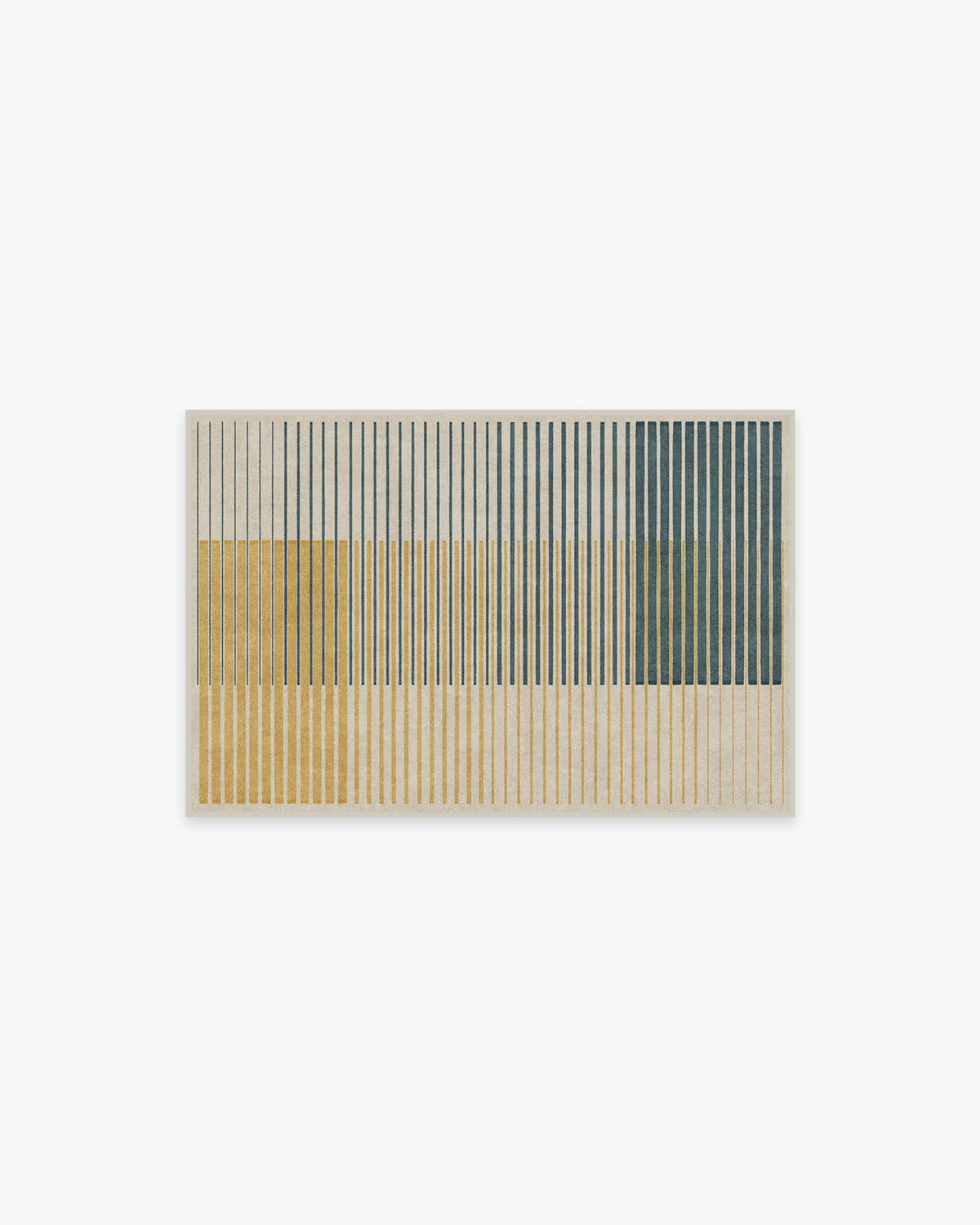 Gradasi Teal Quartz Flatwoven Rug