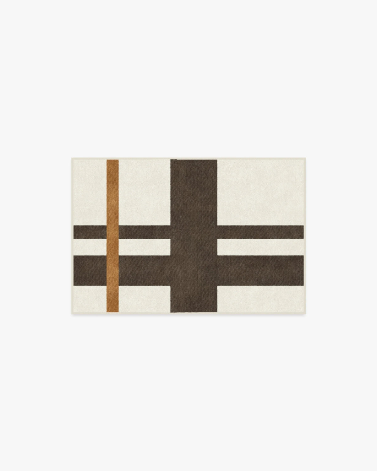 Scala Ivory & Brown Rug by The Local Project