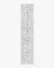 Kira Soft Blue Flatwoven Rug