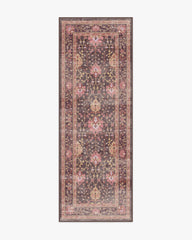 Serafina Coral & Burgundy Rug