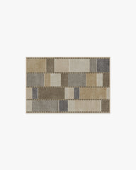 Vienna Beige & Stone Flatwoven Rug by Michael Michalsky