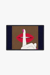 Hush Doormat by Jonathan Adler