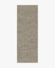 Melange Solid Natural Stone Flatwoven Rug