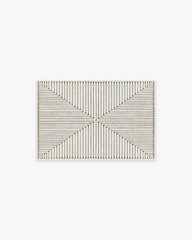 Inkdrop Camel & Ivory Rug by Jonathan Adler