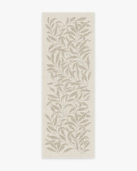 Pure Willow Boughs Natural Flatwoven Rug by Morris & Co.