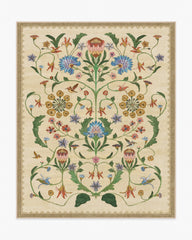 Protea Natural Rug by Iris Apfel