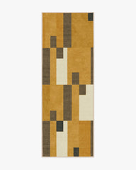 Corso Ochre Flatwoven Rug by The Local Project