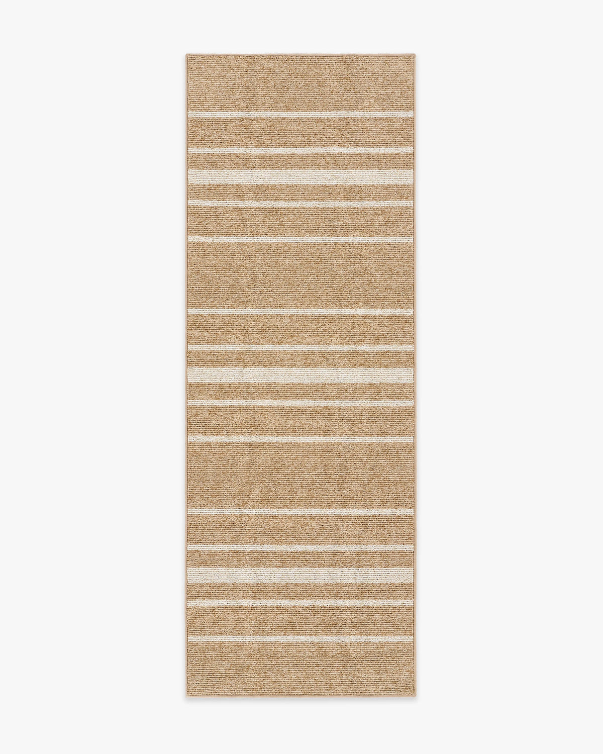 Arden Stripe Natural & Bleached Performance Weave Rug