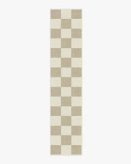Jaque Checkered Stone Rug