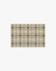 Piper Plaid Neutral Flatwoven Rug