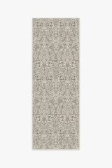 Mickey Damask Stone Flatwoven Rug