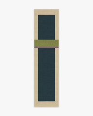 Breakout Teal & Chartreuse Rug by Architectural Digest