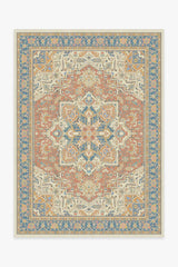 Kamran Sunset Orange Outdoor Rug