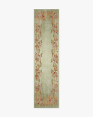 Bird of Paradise Silver Fern Flatwoven Rug by Sanderson