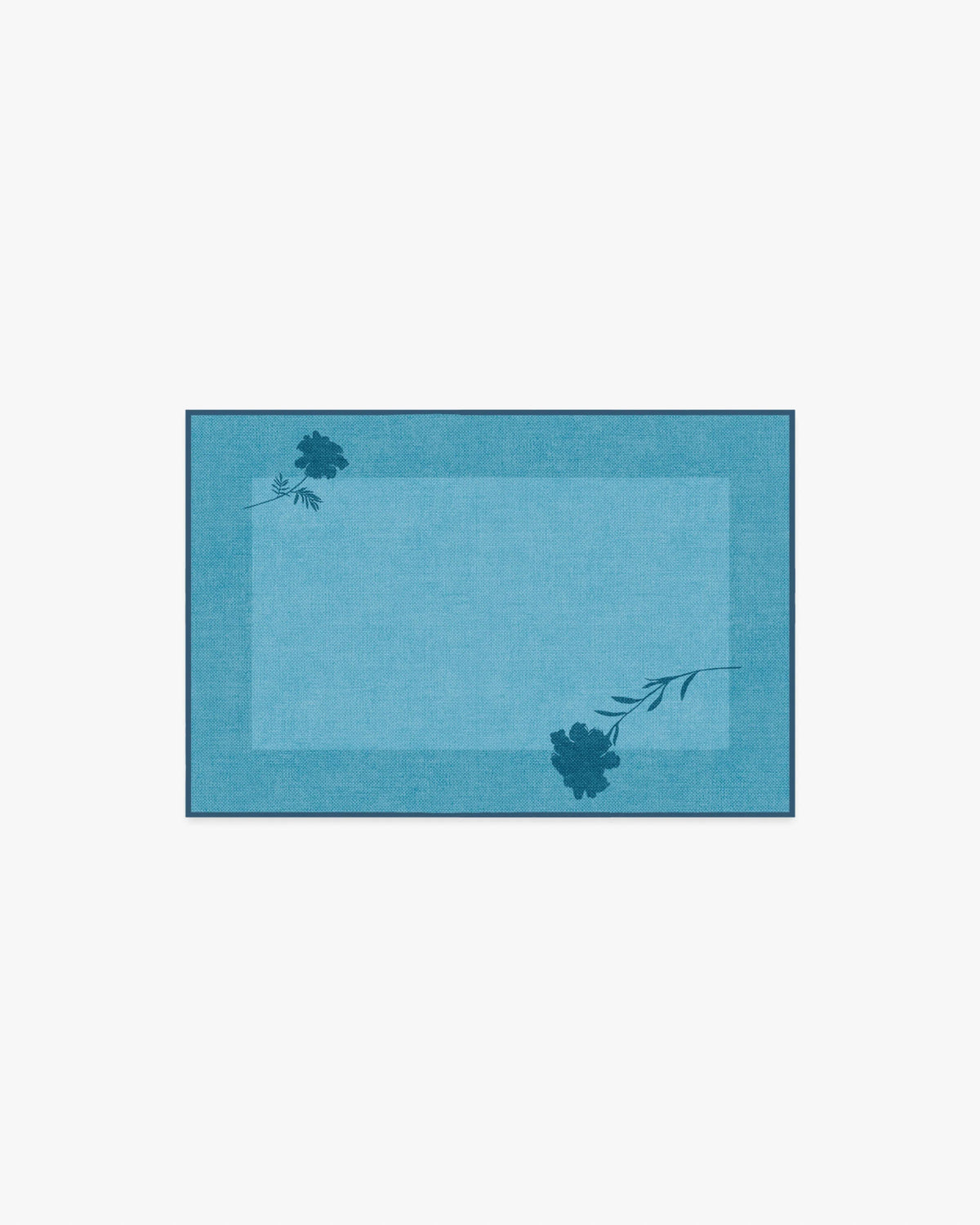 Ceylon Soft Sapphire Rug by The Local Project
