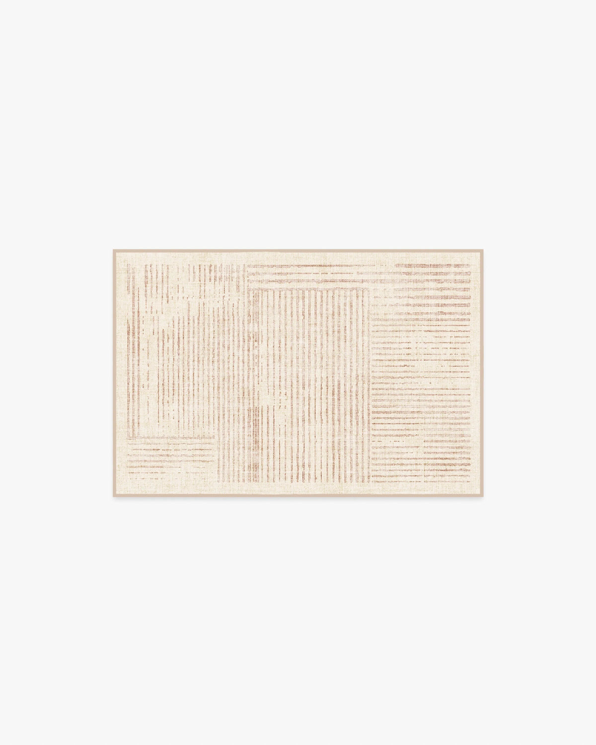 Linear Oasis Neutral Rug