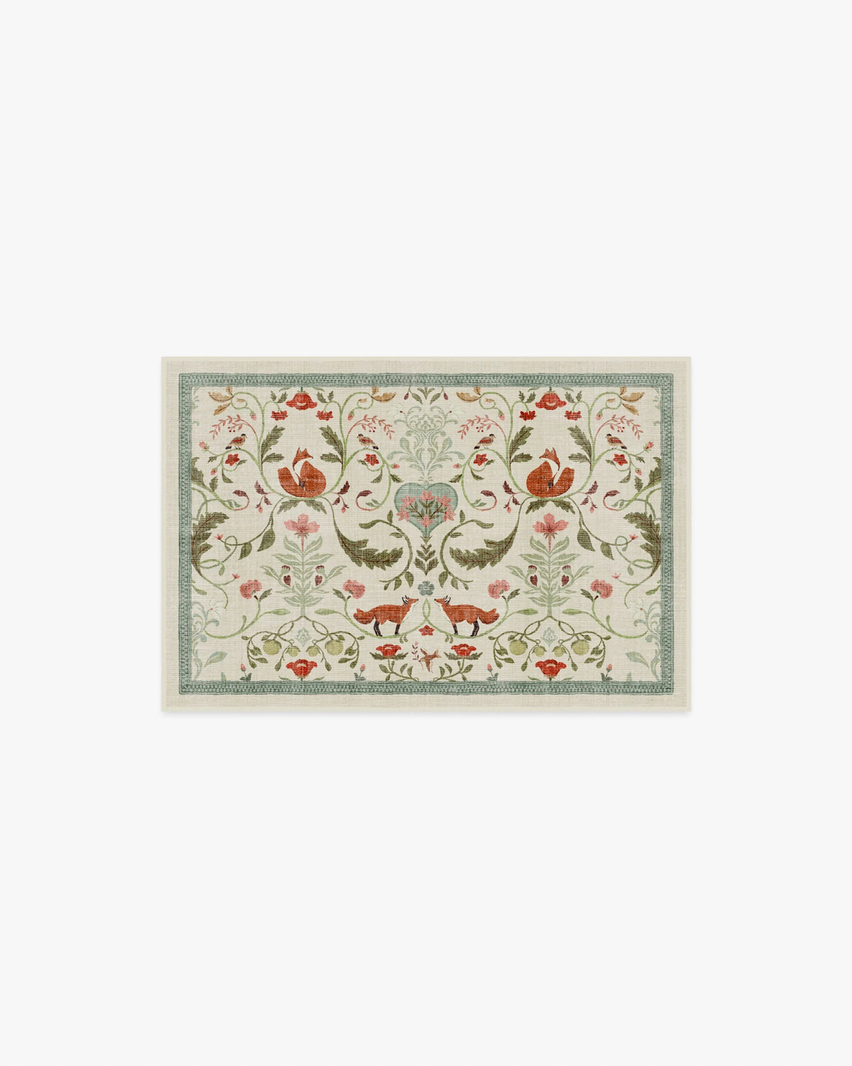 Foxfen Ivory Multicolor Flatwoven Rug