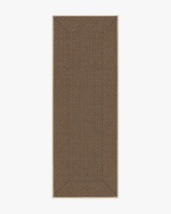 Border Braid Sand Re-Jute Rug