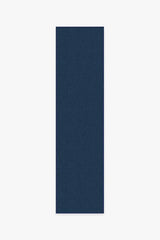 Denim Solid Indigo Blue Outdoor Rug