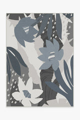 Arcadia Steel Blue Outdoor Rug