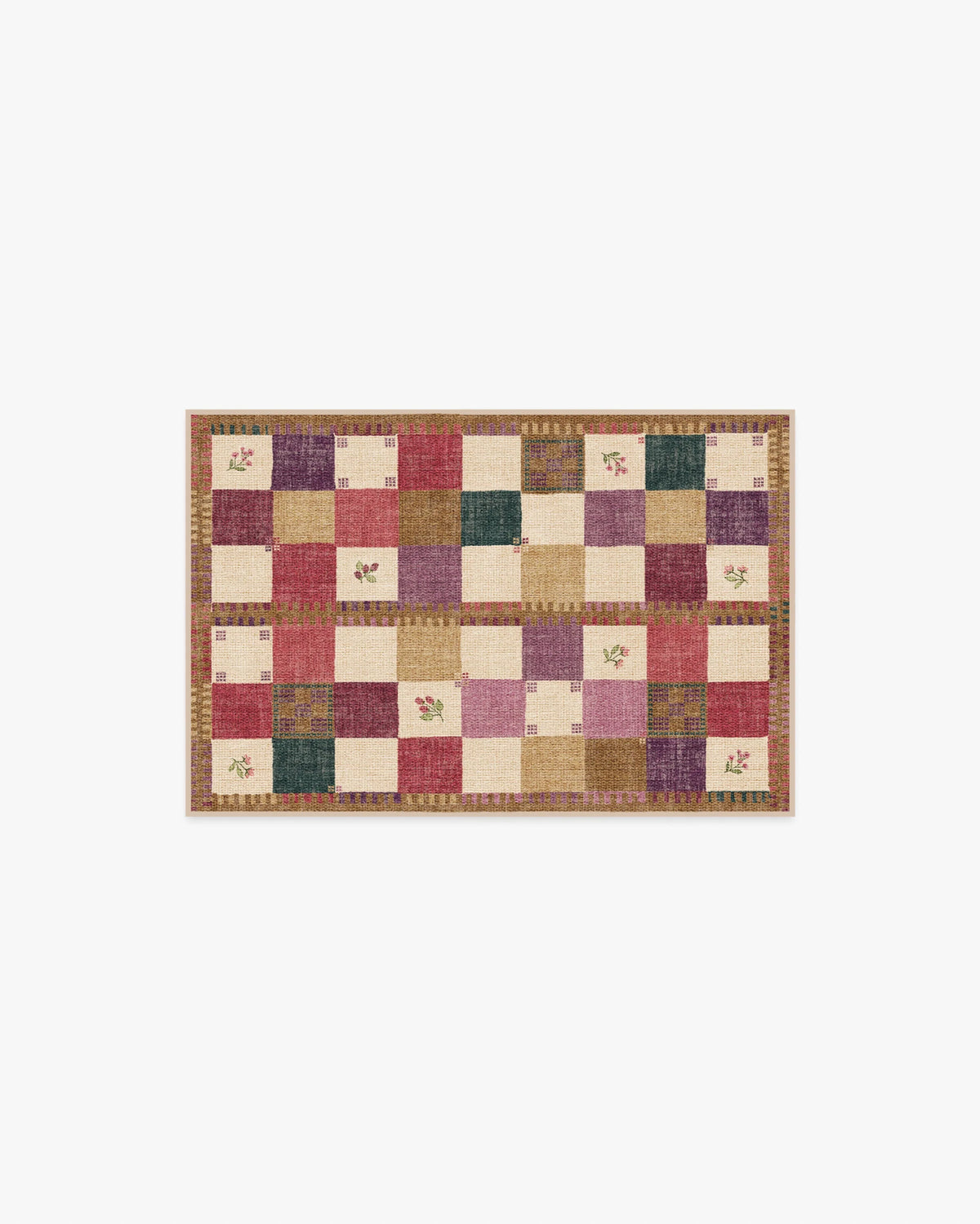 Stonefruit Red Flatwoven Rug