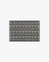 Berlin Charcoal & Sand Flatwoven Rug by Michael Michalsky