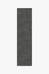 Parquet Black Outdoor Rug