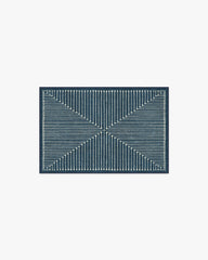 Inkdrop Lapis Blue Rug by Jonathan Adler