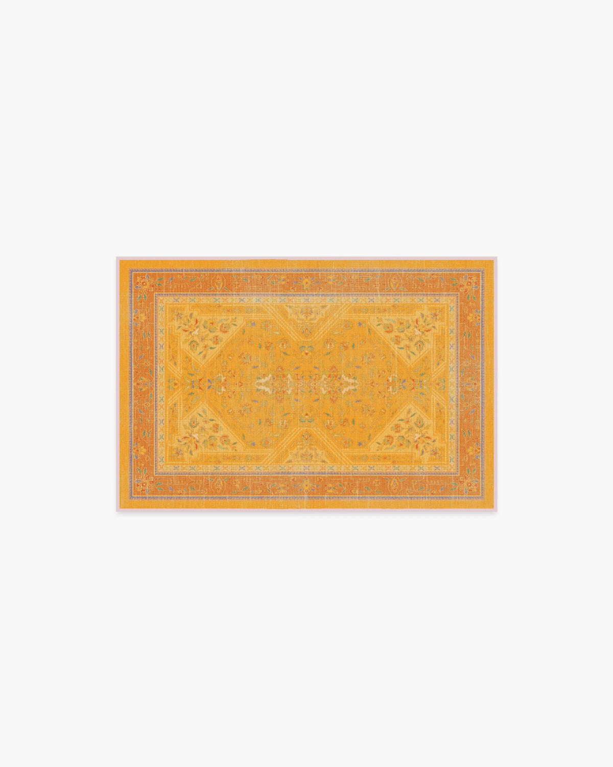 Colorful Loom Mango Rug by Iris Apfel