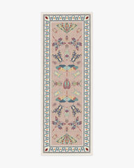 Flutterby Soft Rose Rug by Iris Apfel