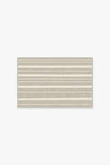 Hudson Stripe Stone Flatwoven Rug