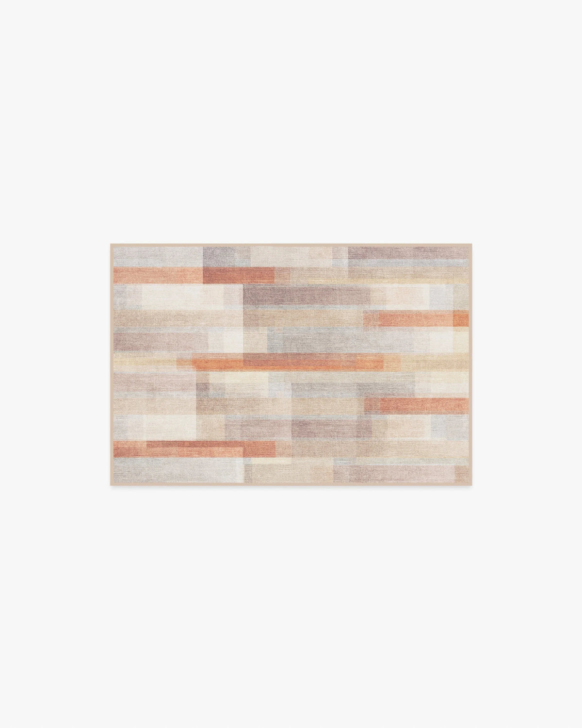 Solar Drift Rust & Grey Rug