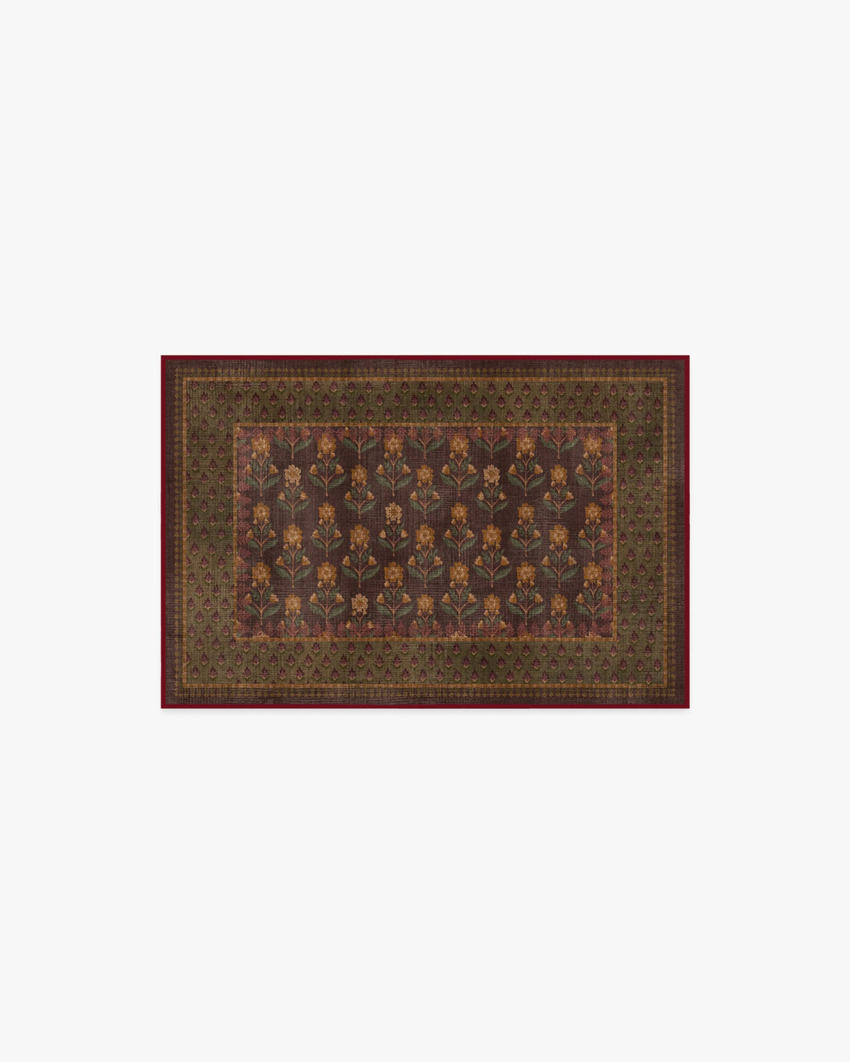 Sundara Brown & Olive Rug