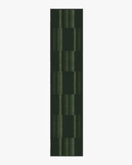 London Olive & Green Flatwoven Rug by Michael Michalsky