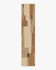 Ananda Natural Pop Flatwoven Rug by Architectural Digest