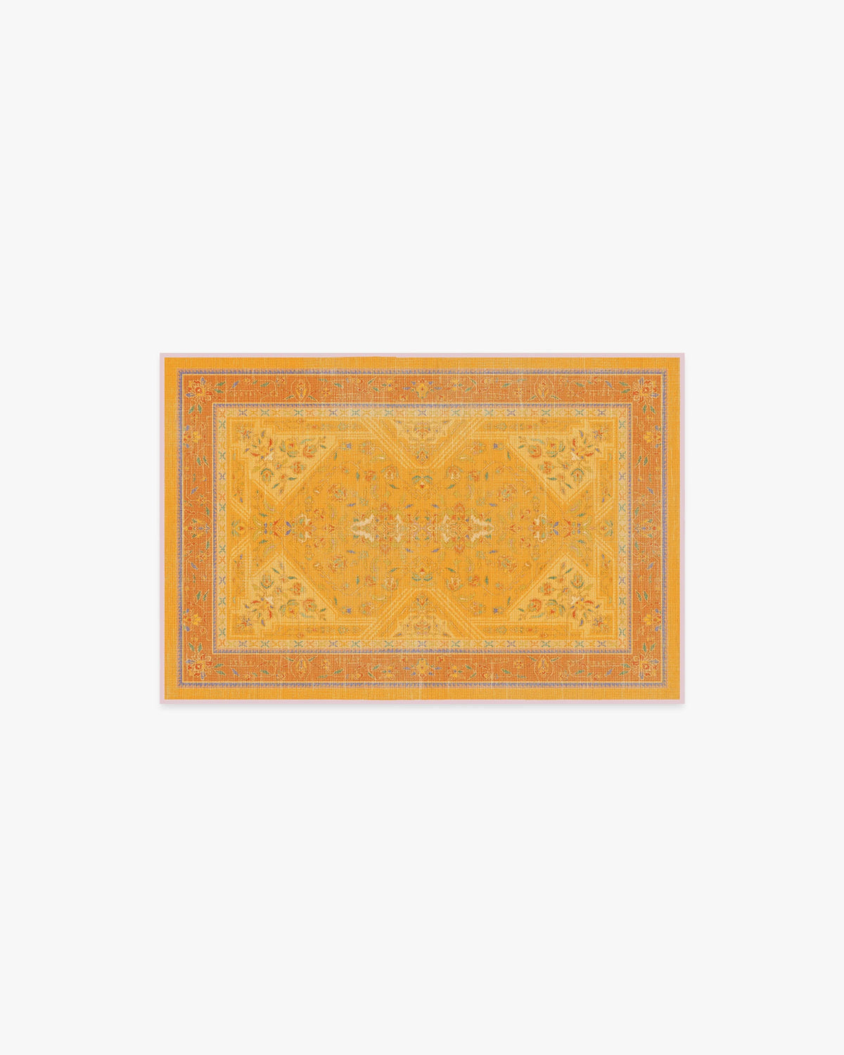 Colorful Loom Mango Flatwoven Rug by Iris Apfel