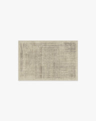 Linear Oasis Stone Grey Flatwoven Rug