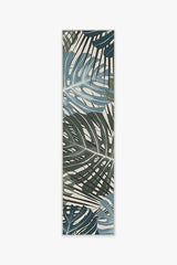 Monstera Jade Flatwoven Rug