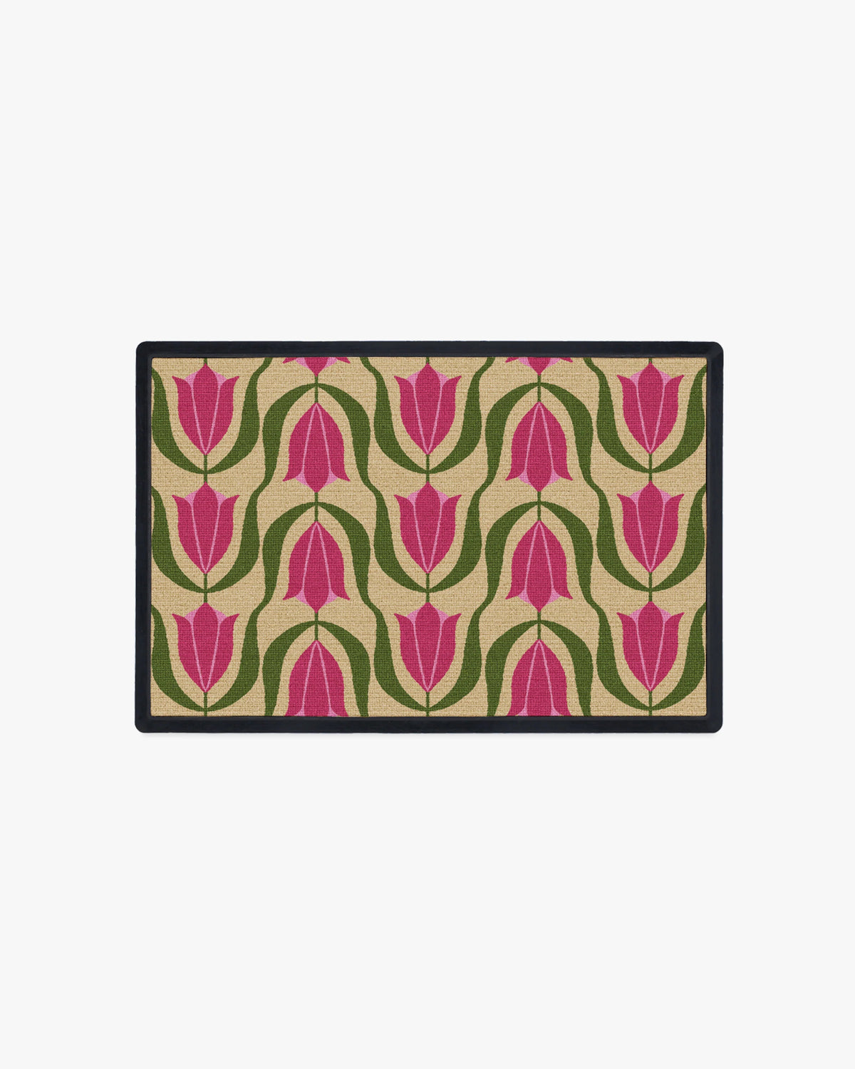 Holland Tulips Pink Doormat
