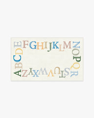 Easy as ABC Multicolor Rug