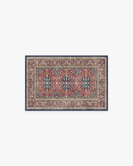 Alessia Royal Red Flatwoven Rug