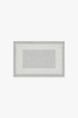 Rhodes Light Grey Bath Mat